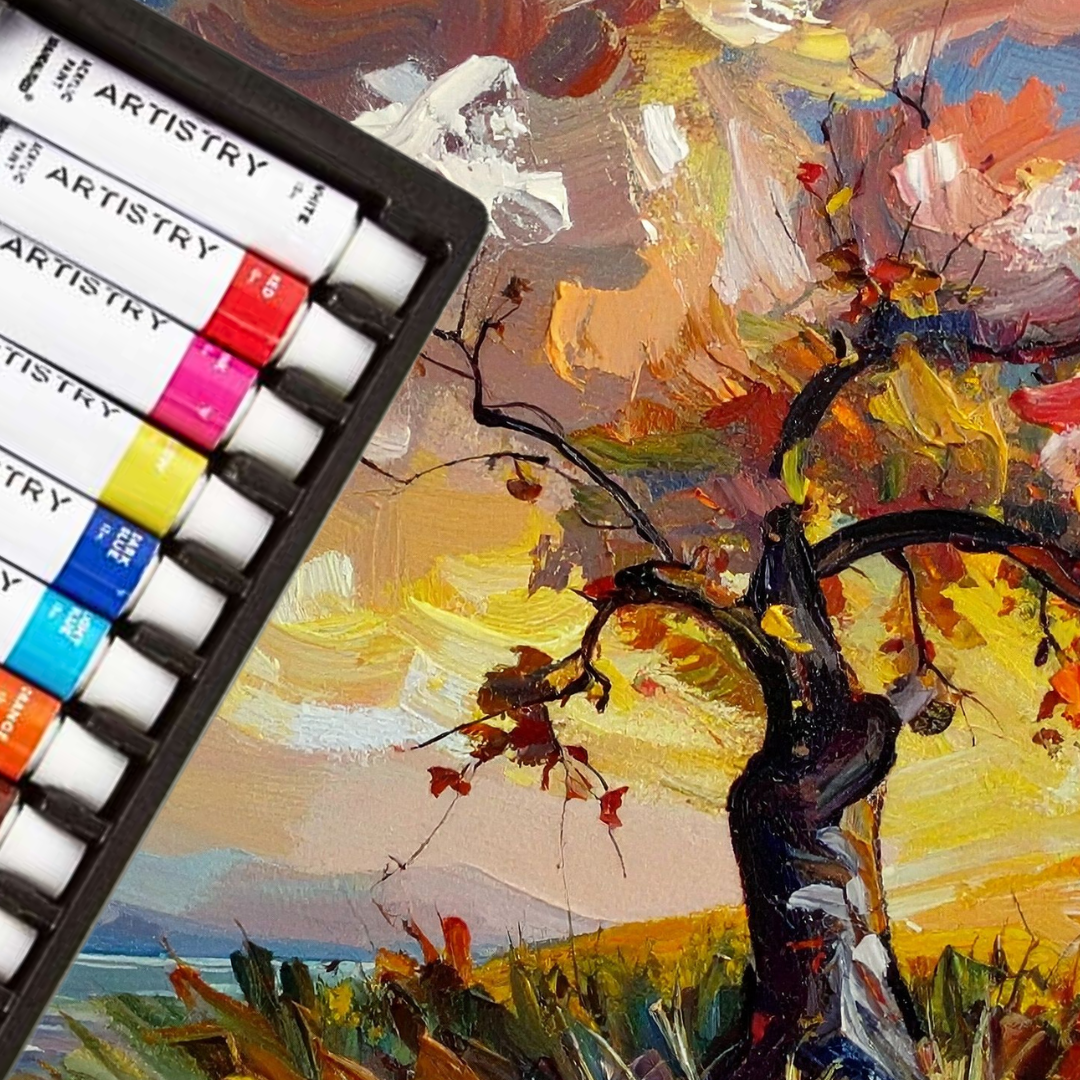 Artistry Acrylic Paints (12ml) 12 Pack