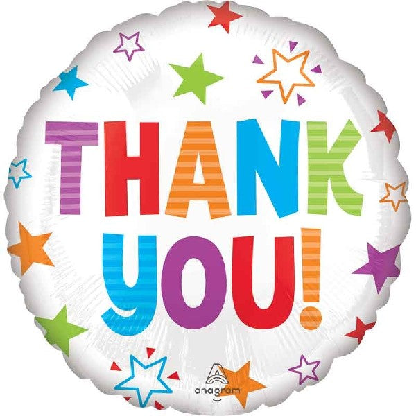 18IN THANK YOU BALLOON  026635430081