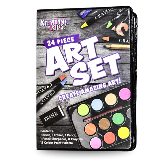 Kreative kids 24 Piece Art Set