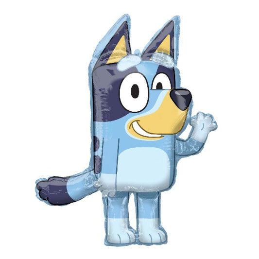 Bluey Smiling Inflated Foil Balloon 24 inch