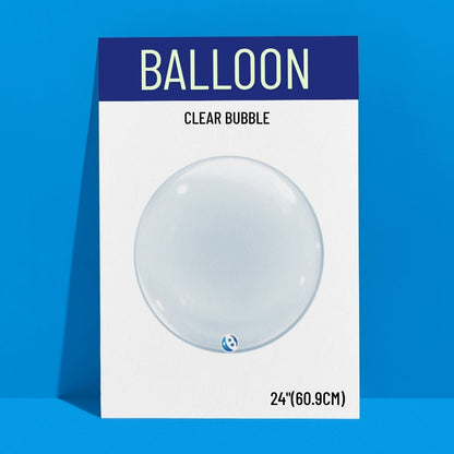 24in clear bubble balloon
