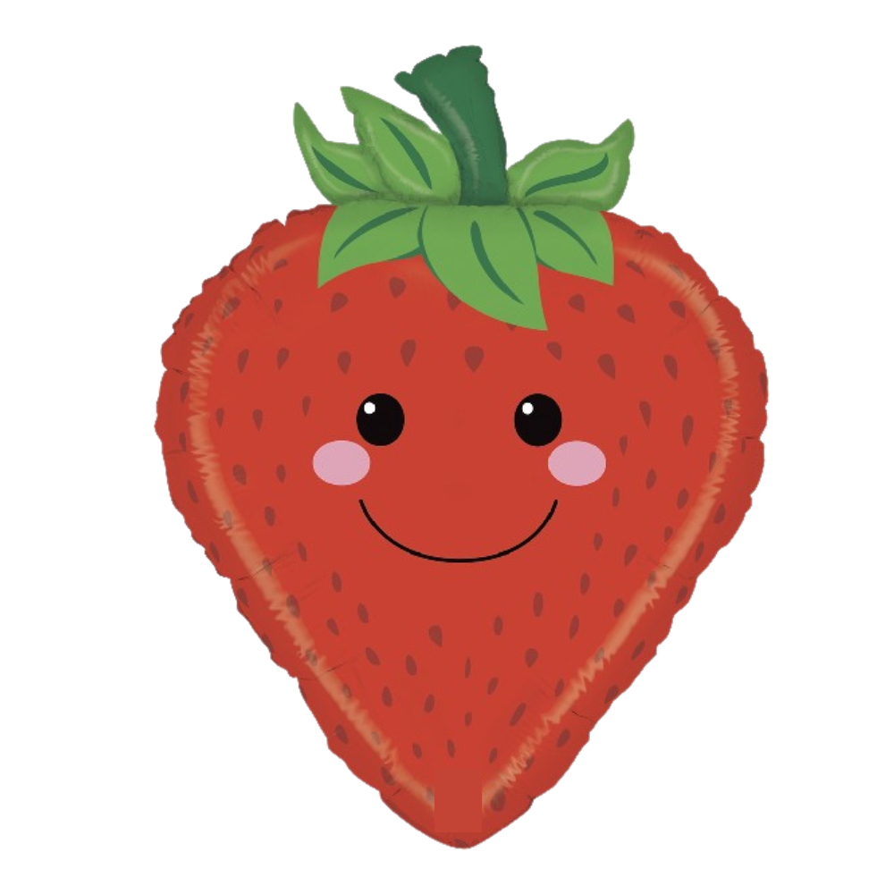 26IN Strawberry Foil Balloon
