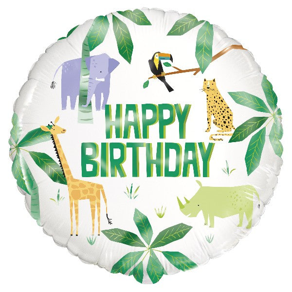 18inch Animal Safari Balloon Birthday Balloon
