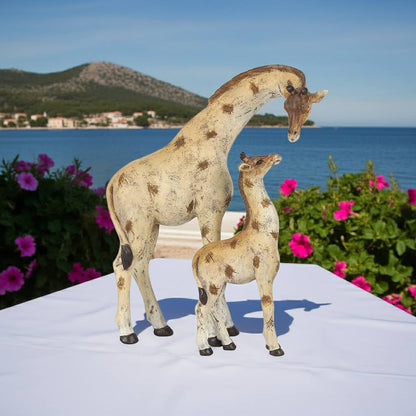 Stand Tall Giraffe Mother and Baby Ornament